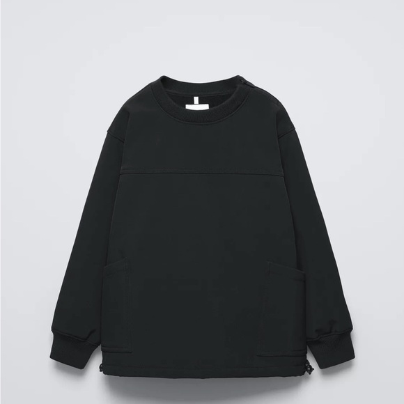 Zara Kids Black Raincoat - Picture 1 of 2